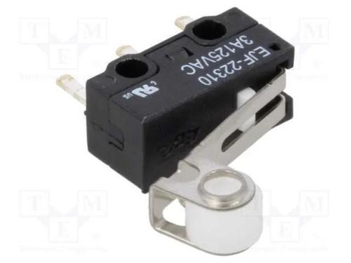 Microinterruptor SNAP ACTION, com alavanca (com r.