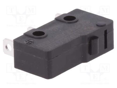 Microinterruptor Snap Action, Sem Alavanca, Spdt, 0,1a/250vac