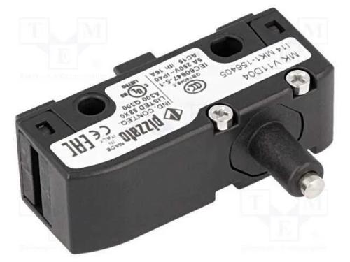 Microinterruptor SNAP ACTION, com núcleo, SPDT, 6.