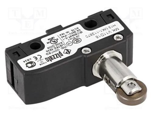 Microinterruptor Snap Action, com Rolo Longitudinal, Spdt, Ip40