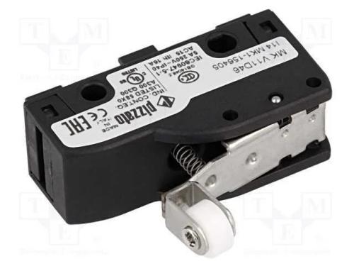 Microinterruptor Snap Action, Spdt, 6a/250vac, 5a/24vdc, On-(On)