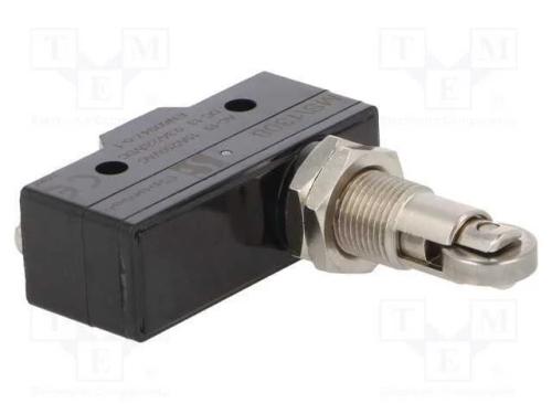 Microinterruptor Snap Action, com Rolo, Spdt, 15a/250vac, Pos: 2