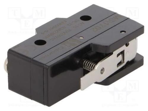 Microinterruptor Snap Action, com Alavanca Curta, Spdt, On-(On)