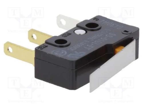 Microinterruptor Snap Action, com Alavanca, Spdt, 0,1a/125vac