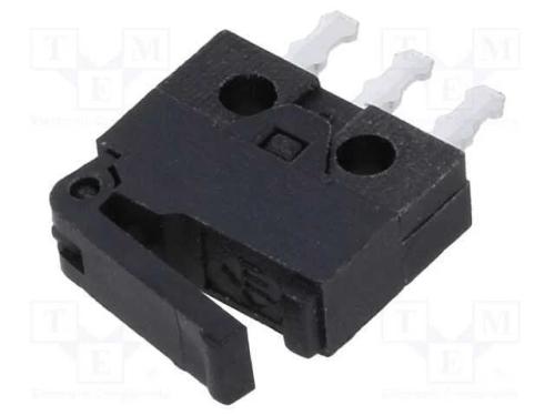 Microinterruptor Snap Action, Spdt, 0,3a/6vdc, Pos: 2, -25÷80c