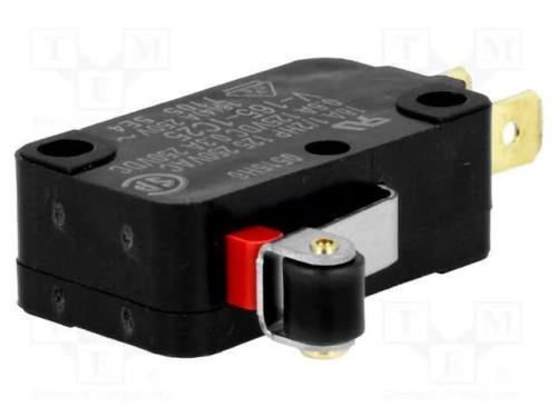 Microinterruptor Snap Action, Spdt, 16a/250vac, On-(On), Pos: 2