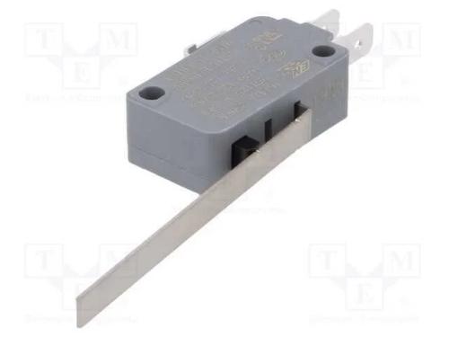 Microinterruptor Snap Action, com Alavanca, Spdt, 16a/250vac