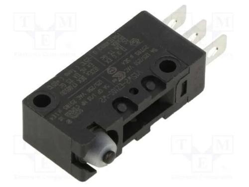 Microinterruptor Snap Action, Sem Alavanca, Spdt, 5a/250vac