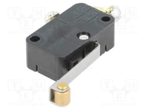 Microinterruptor Snap Action, Sem Alavanca, Spdt, 11a/250vac