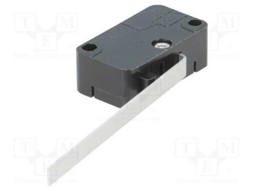 Microinterruptor Snap Action, com Alavanca, Spdt, 5a/125vac