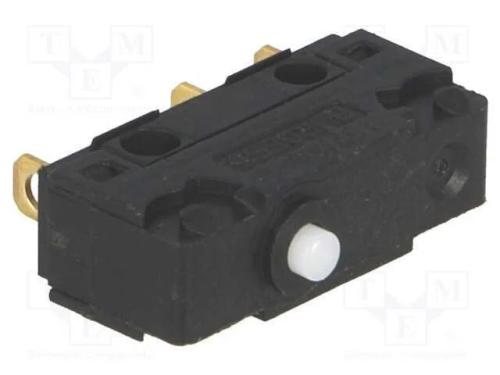 Microinterruptor SNAP ACTION, sem alavanca, SPDT,.