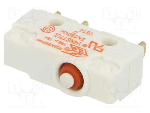 Microinterruptor SNAP ACTION, sem alavanca, SPDT,.