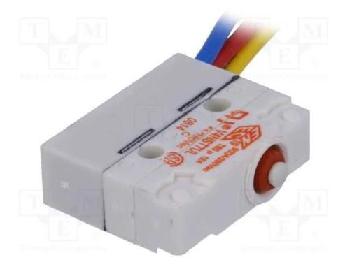 Microinterruptor Snap Action, Sem Alavanca, Spdt, 5a/250vac