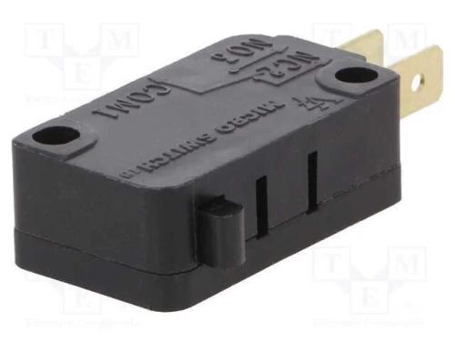 Microinterruptor Snap Action, Sem Alavanca, Spdt, 11a/125vac
