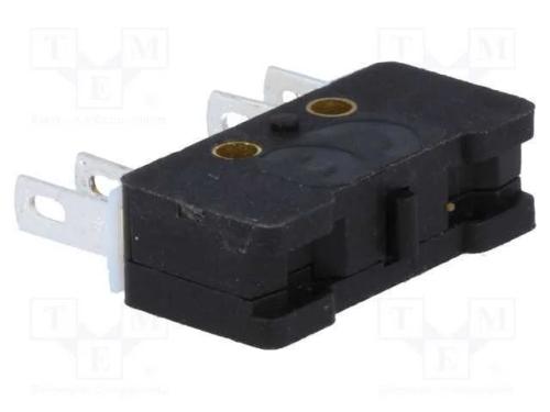 Microinterruptor Snap Action, Sem Alavanca, Spst-No + Spst-Nc