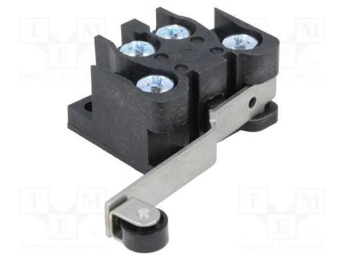 Microinterruptor Snap Action, com Alavanca (Com Rolo), On-(On)