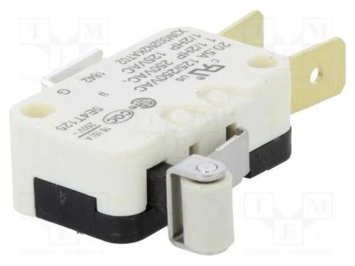 Microinterruptor Snap Action, Spdt, 6a/250vac, On-(On), Pos: 2