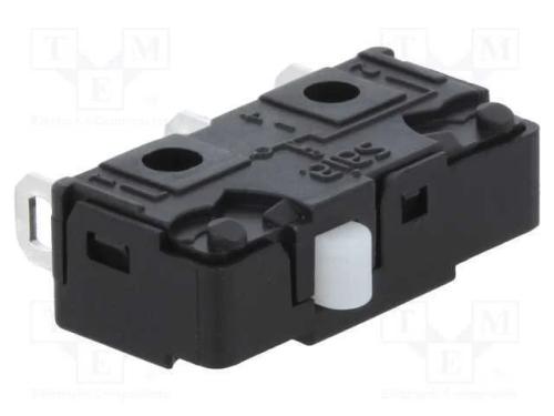 Microinterruptor Snap Action, Sem Alavanca, Spdt, 12a/250vac