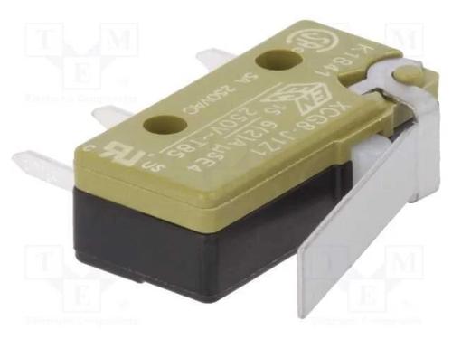 Microinterruptor Snap Action, com Alavanca, Spdt, 0,1a/125vac
