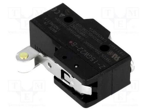 Microinterruptor SNAP ACTION, com alavanca (com r.