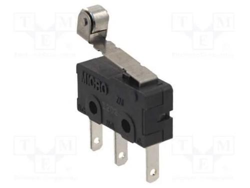 Microinterruptor SNAP ACTION, com alavanca (com r.