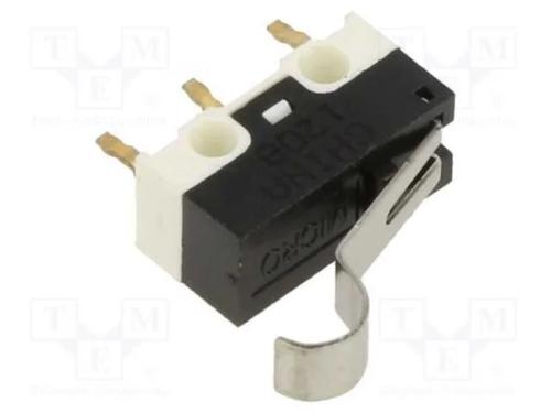 Microinterruptor SNAP ACTION, com alavanca que si.