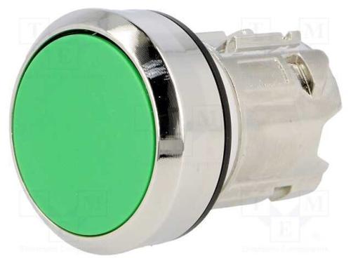 Interruptor: de pressão, 22mm, Pos.estáv: 2, verd.