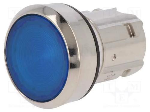 Interruptor: de pressão, 22mm, Pos.estáv: 1, azul.