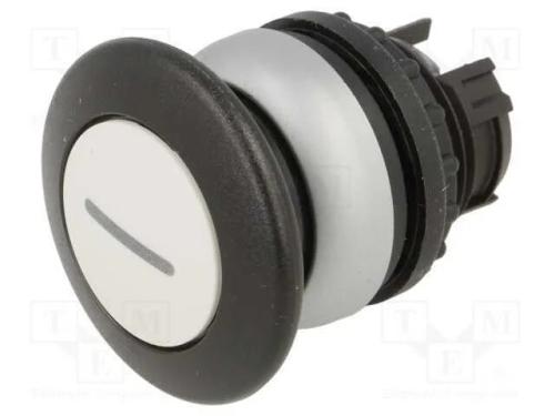 Interruptor: de Pressão, 22mm, Pos.Estáv: 1, Branco, Não Disp, Ip67