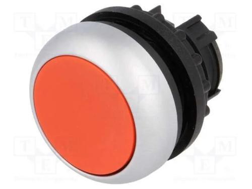 Interruptor: de Pressão, 22mm, Pos.Estáv: 2, Vermelho, Não Disp.