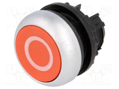 Interruptor: de Pressão, 22mm, Pos.Estáv: 2, Vermelho, Não Disp.