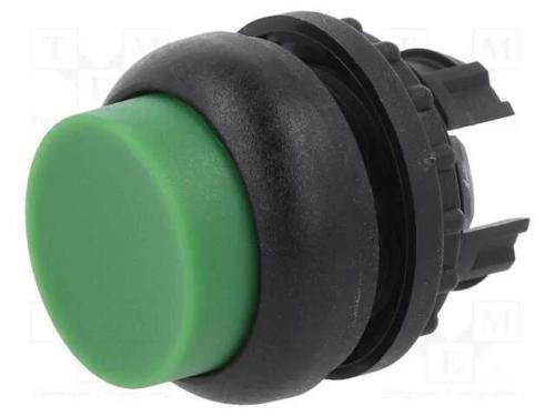 Interruptor: de Pressão, 22mm, Pos.Estáv: 1, Verde, Não Disp, Ip67