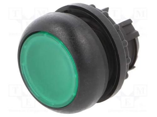 Interruptor: de Pressão, 22mm, Pos.Estáv: 1, Verde, Ip67, Plano