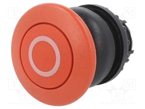 Interruptor: de Pressão, 22mm, Pos.Estáv: 1, Vermelho, Não Disp.