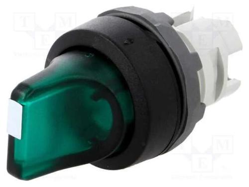 Interruptor: Giratório, 22mm, Pos.Estáv: 2, Verde, Mlb-1, Ip66, M2s