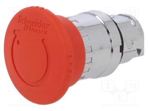 Interruptor: de Segurança, 22mm, Pos.Estáv: 2, Vermelho, Não Disp.