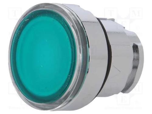 Interruptor: de Pressão, 22mm, Pos.Estáv: 1, Verde, Ip66, Plano