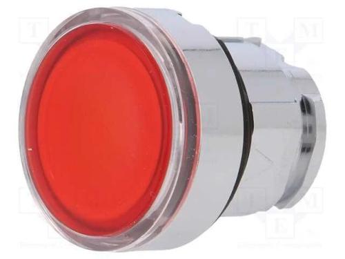Interruptor: de Pressão, 22mm, Pos.Estáv: 1, Vermelho, Ip66, Plano