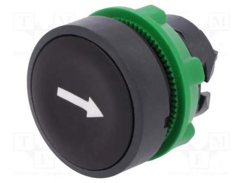 Interruptor: de Pressão, 22mm, Pos.Estáv: 1, Preto, Não Disp, Ip66