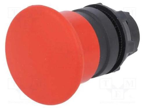 Interruptor: de Pressão, 22mm, Pos.Estáv: 1, Vermelho, Não Disp.