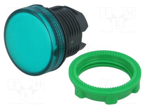 Luz de Indicação, 22mm, Harmony Xb5, -25÷70c, 22mm, Ip66, Verde