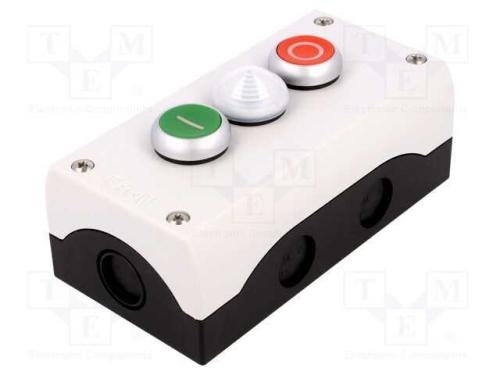 Cassete de Controlo, Rmq-Titan, Quant.De Bot: 3, Plano, Ip67