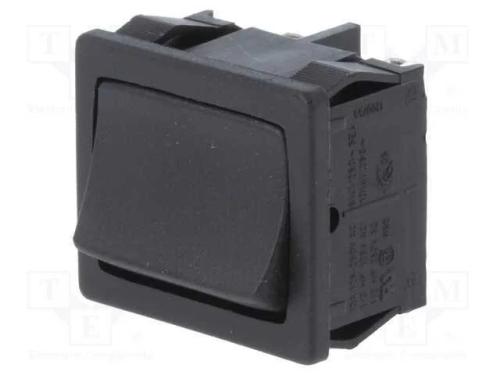 Rocker, Dpdt, Pos: 2, On-Off, 10a/250vac, Ip40, 1.