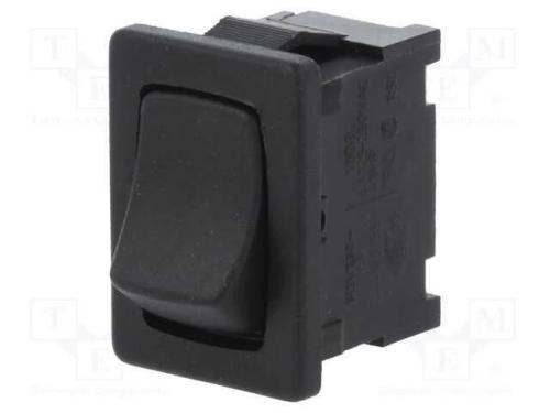 Rocker, Spdt, Pos: 3, (On)-Off-(On), 6a/250vac, I.