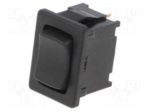 ROCKER, SPDT, Pos: 3, (ON)-OFF-(ON), 6A/250VAC, p.