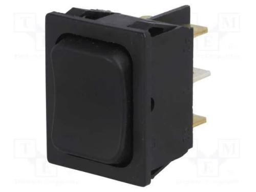 ROCKER, DP3T, Pos: 3, ON-OFF-ON, 16A/250VAC, pret.
