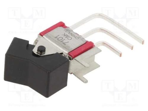 ROCKER, SPDT, Pos: 2, ON-ON, 2A/250VAC, 5A/28VDC,.