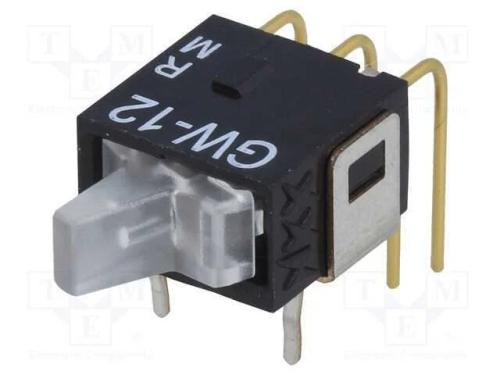 ROCKER, SPDT, Pos: 2, ON-ON, 0,01A/28VAC, 0,01A/2.