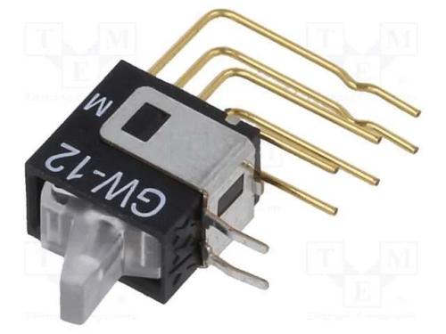 ROCKER, SPDT, Pos: 2, ON-ON, 0,1A/28VAC, 0,1A/28V.