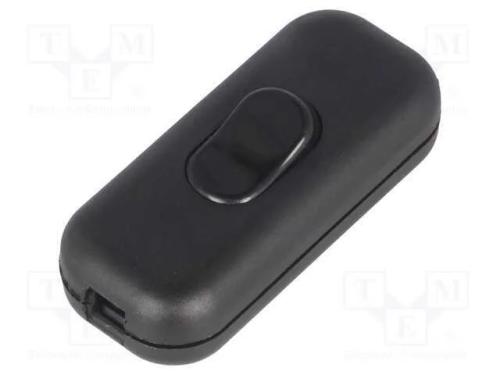 ROCKER, SPST, Pos: 2, ON-OFF, 2A/250VAC, preto, n.